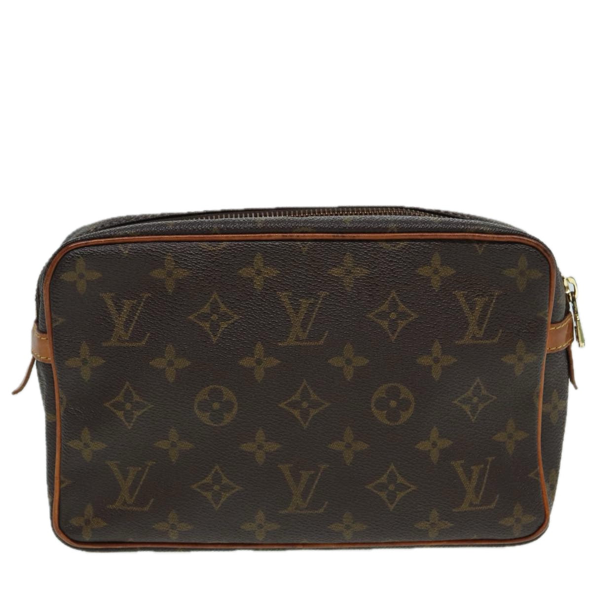 LOUIS VUITTON Monogram Compiegne 23 Clutch Bag M51847 LV 83782