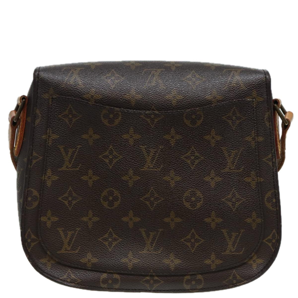 LOUIS VUITTON Monogram Saint Cloud GM Shoulder Bag M51242 LV 83785