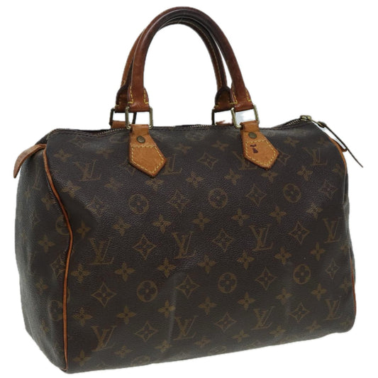 LOUIS VUITTON Monogram Speedy 30 Hand Bag M41526 LV 83798