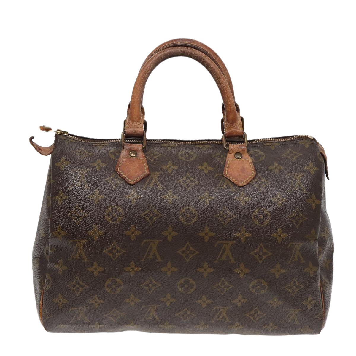 LOUIS VUITTON Monogram Speedy 30 Hand Bag M41526 LV 83800