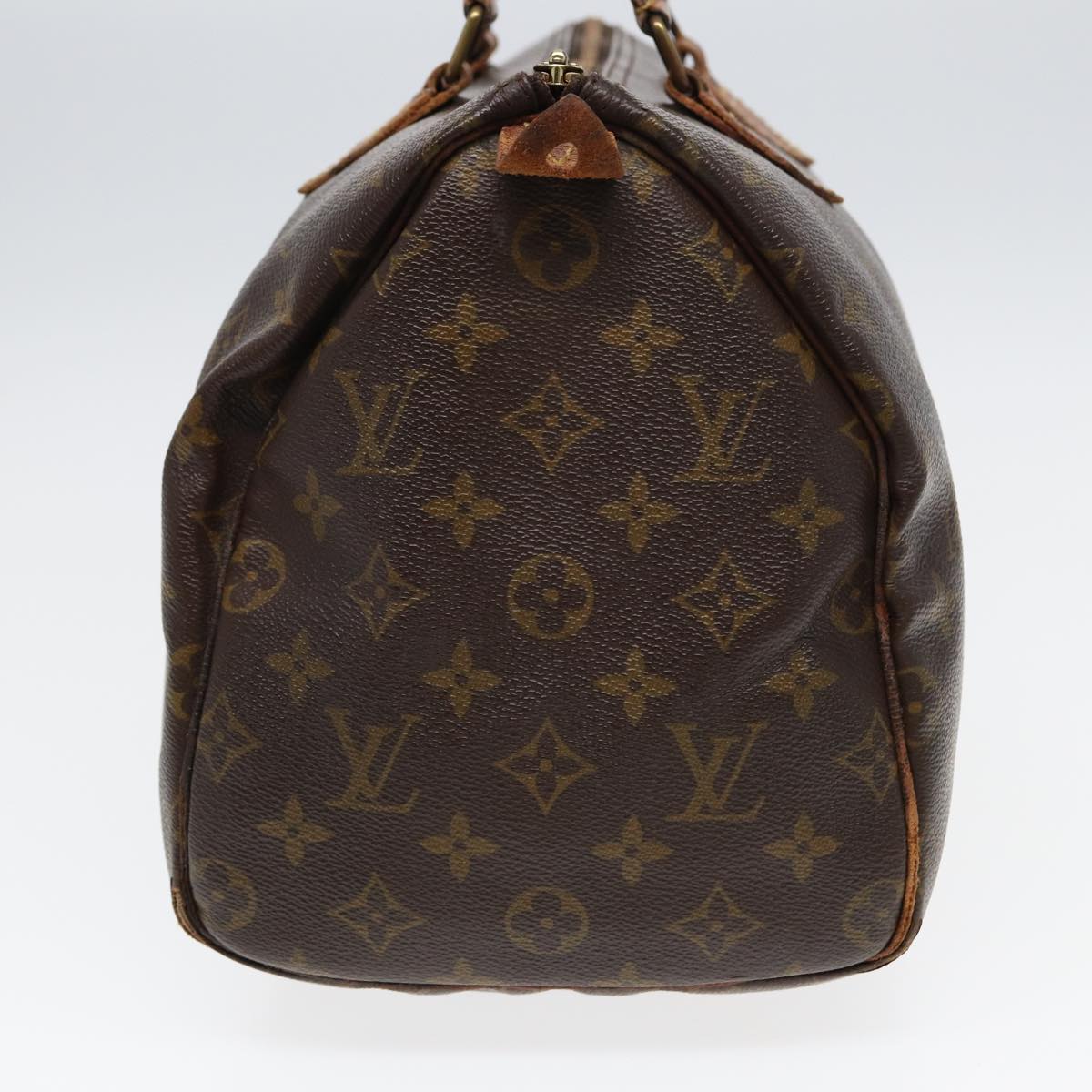 LOUIS VUITTON Monogram Speedy 30 Hand Bag M41526 LV 83800