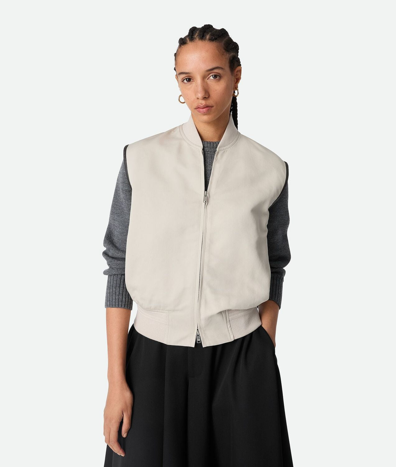 BOTTEGA VENETA Cotton Vest for Women - FW25 Collection