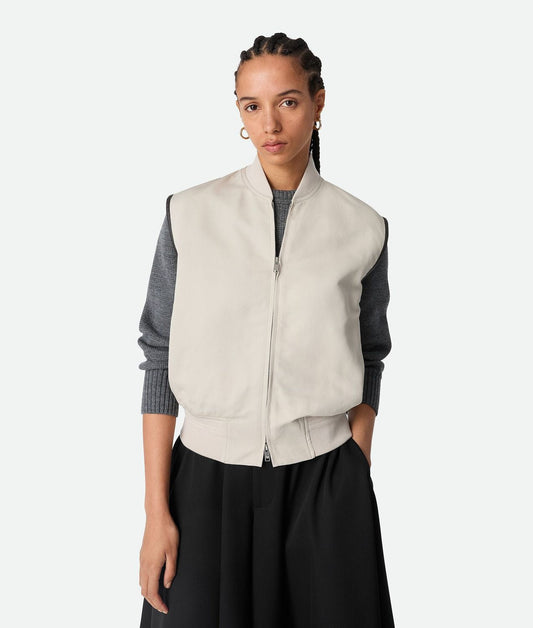 BOTTEGA VENETA Cotton Vest for Women - FW25 Collection