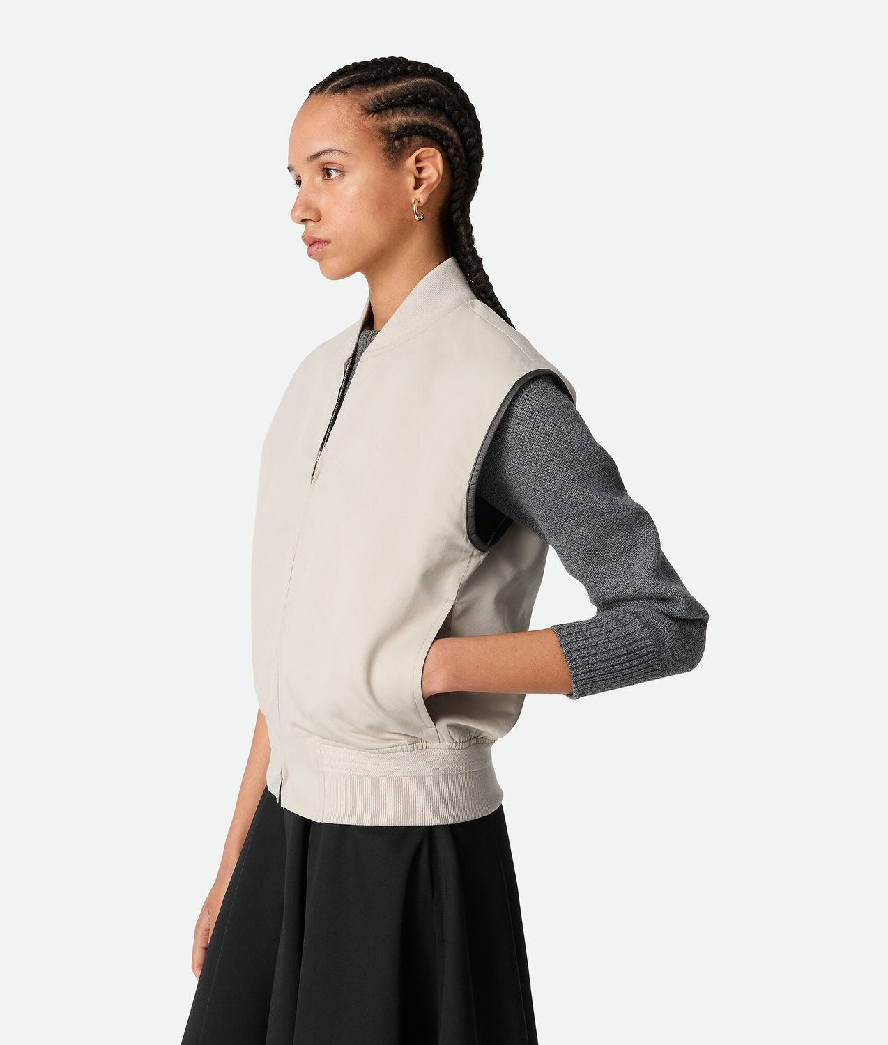 BOTTEGA VENETA Cotton Vest for Women - FW25 Collection