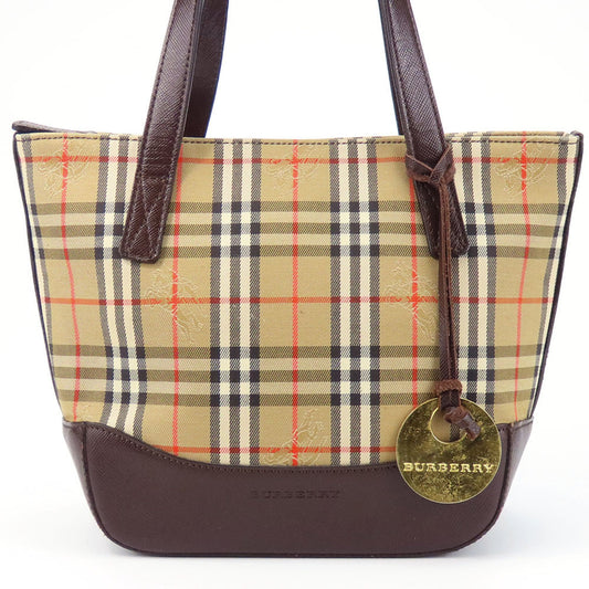 Burberry   Canvas Leather Handbag ()