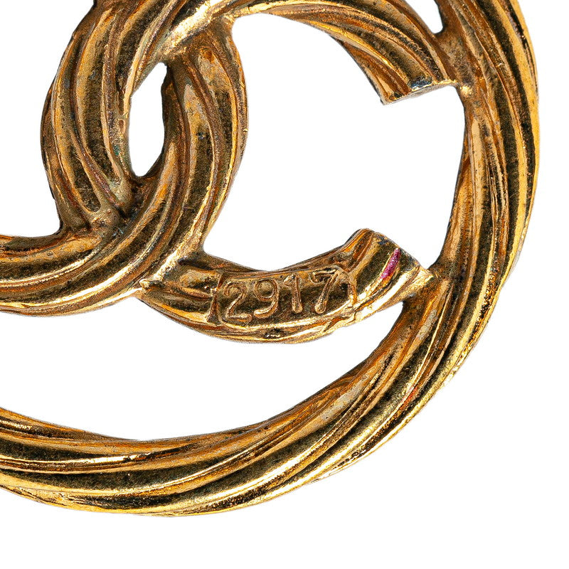Chanel Gold Plated Earrings