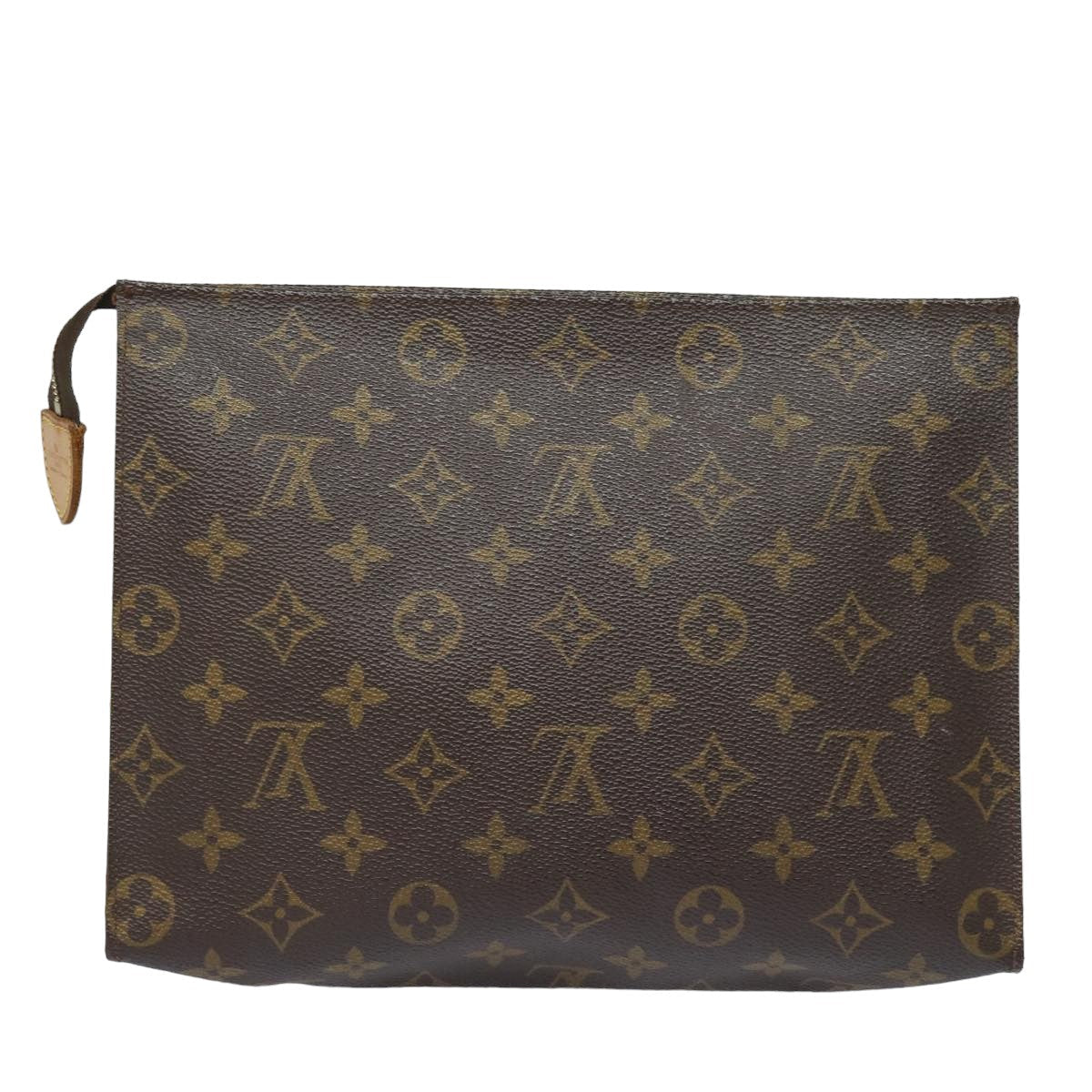 LOUIS VUITTON Monogram Poche Toilette 26 Pouch M47542 LV 84010