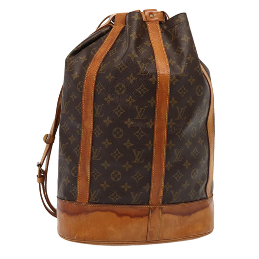 LOUIS VUITTON Monogram Randonnee PM Shoulder Bag M42243 LV 84013