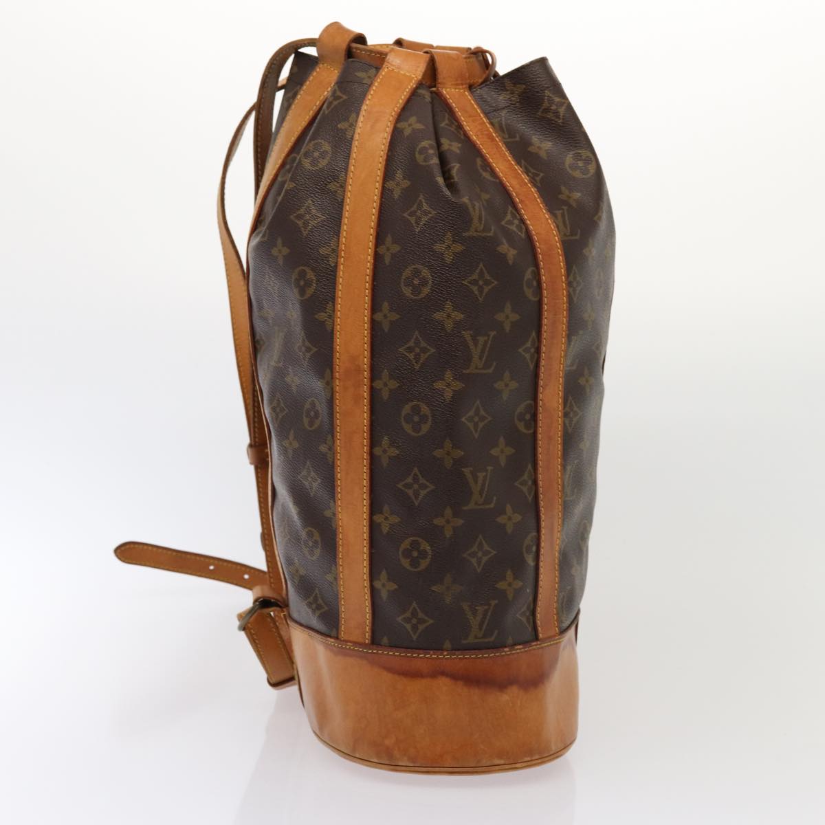 LOUIS VUITTON Monogram Randonnee PM Shoulder Bag M42243 LV 84013