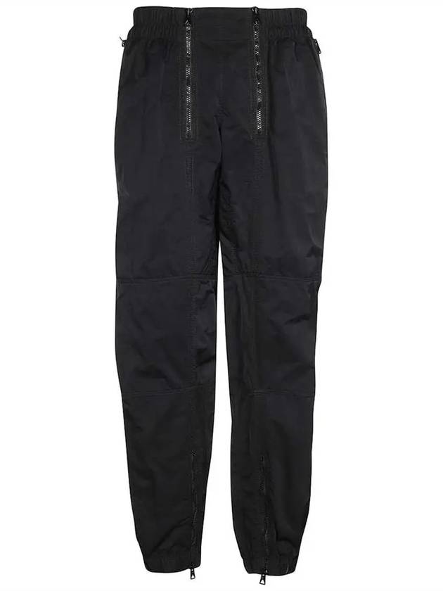 Bottega Veneta Zipper Detail Nylon Track Pants Black
