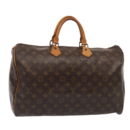 LOUIS VUITTON Monogram Speedy 40 Hand Bag M41522 LV 84015