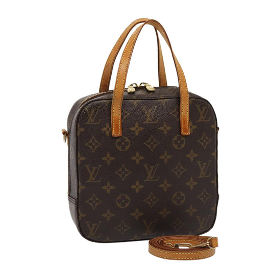 LOUIS VUITTON Monogram Spontini Hand Bag 2way M47500 LV 84020