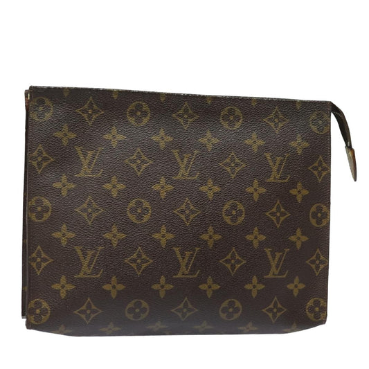 LOUIS VUITTON Monogram Poche Toilette 26 Pouch M47542 LV 84025