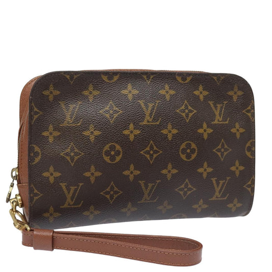 LOUIS VUITTON Monogram Orsay Clutch Bag M51790 LV 84030