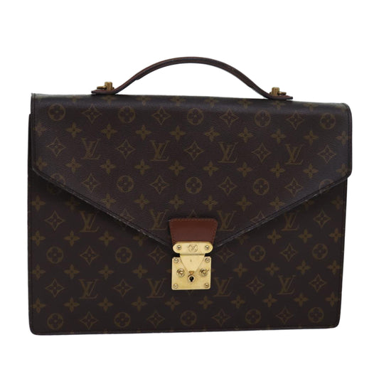 LOUIS VUITTON Monogram PorteDocuments Bandouliere Business Bag M53338 84036