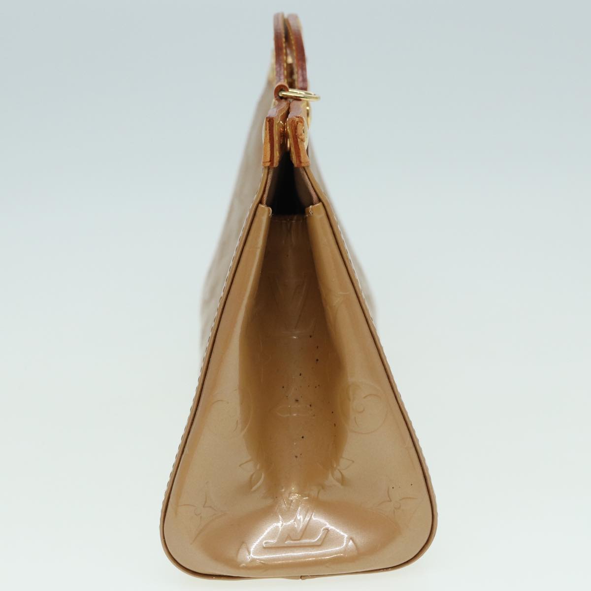 LOUIS VUITTON Vernis Roxbury Drive Hand Bag 2Way Noisette M91391 LV 84043