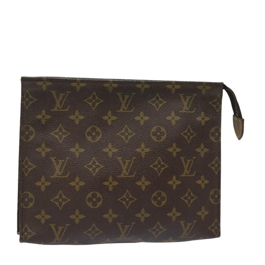 LOUIS VUITTON Monogram Poche Toilette 26 Pouch M47542 LV 84056