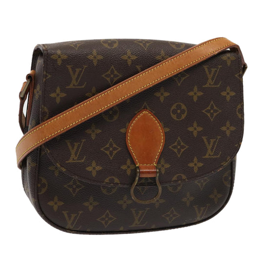 LOUIS VUITTON Monogram Saint Cloud GM Shoulder Bag M51242 LV 84060