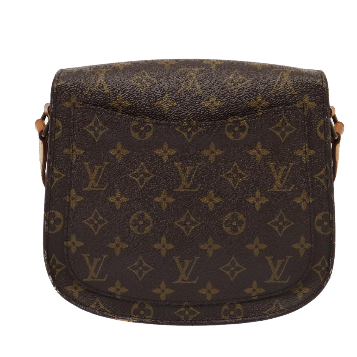 LOUIS VUITTON Monogram Saint Cloud GM Shoulder Bag M51242 LV 84060