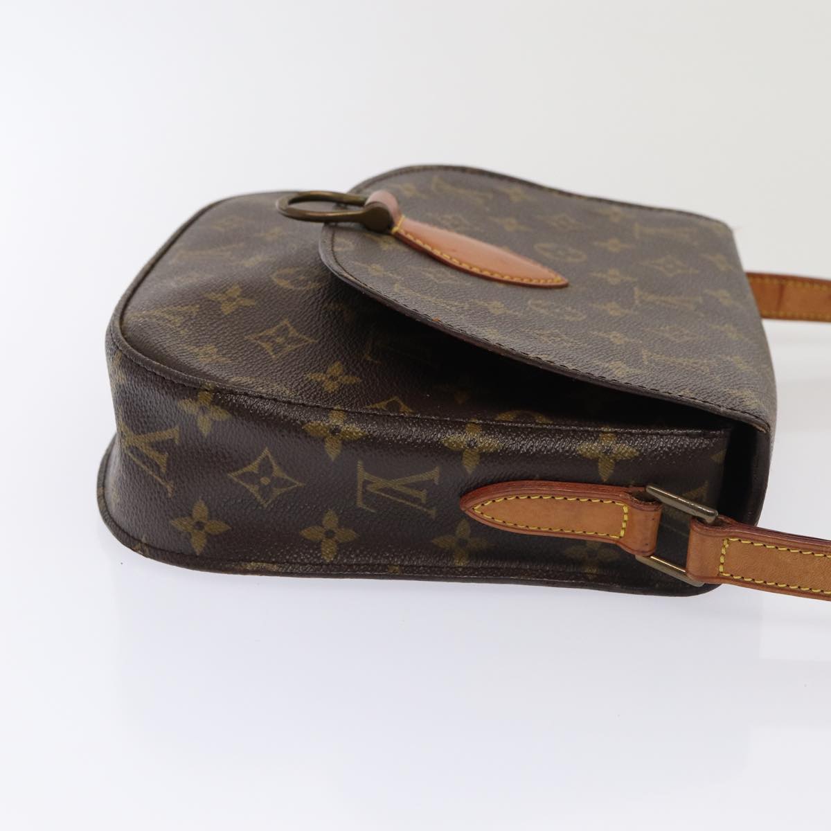 LOUIS VUITTON Monogram Saint Cloud GM Shoulder Bag M51242 LV 84060