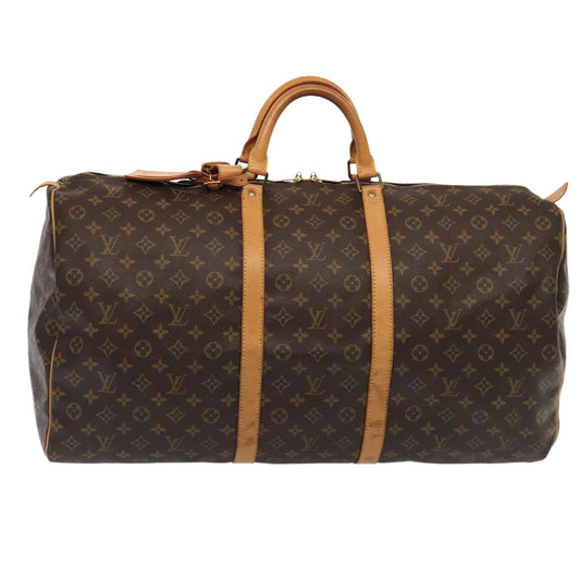 LOUIS VUITTON Monogram Keepall 60 Boston Bag M41422 LV 84065