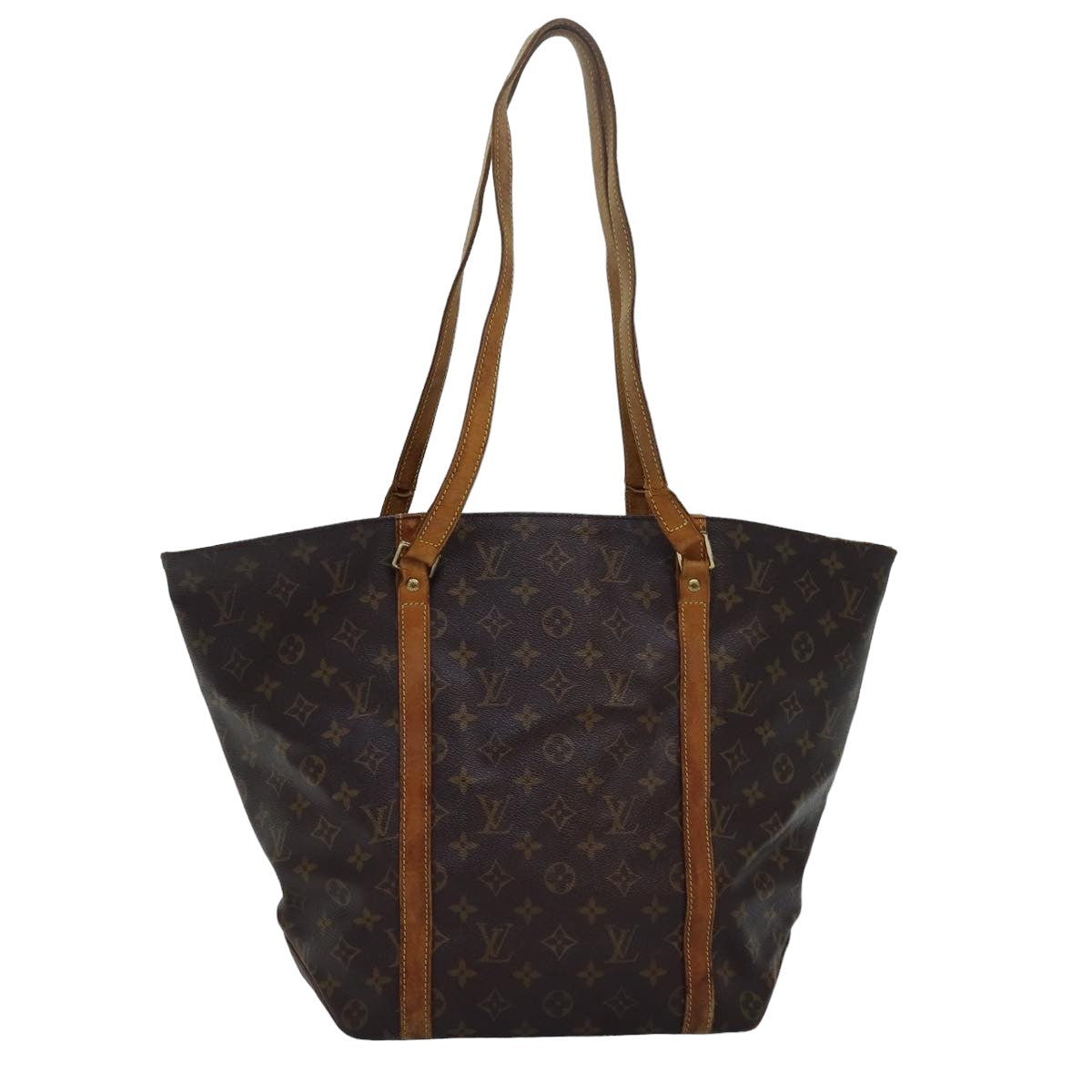 LOUIS VUITTON Monogram Sac Shopping Tote Bag M51108 LV 84073
