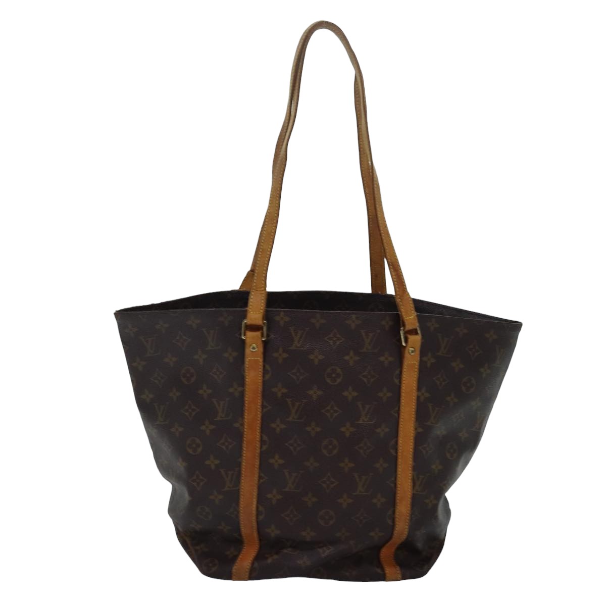 LOUIS VUITTON Monogram Sac Shopping Tote Bag M51108 LV 84073