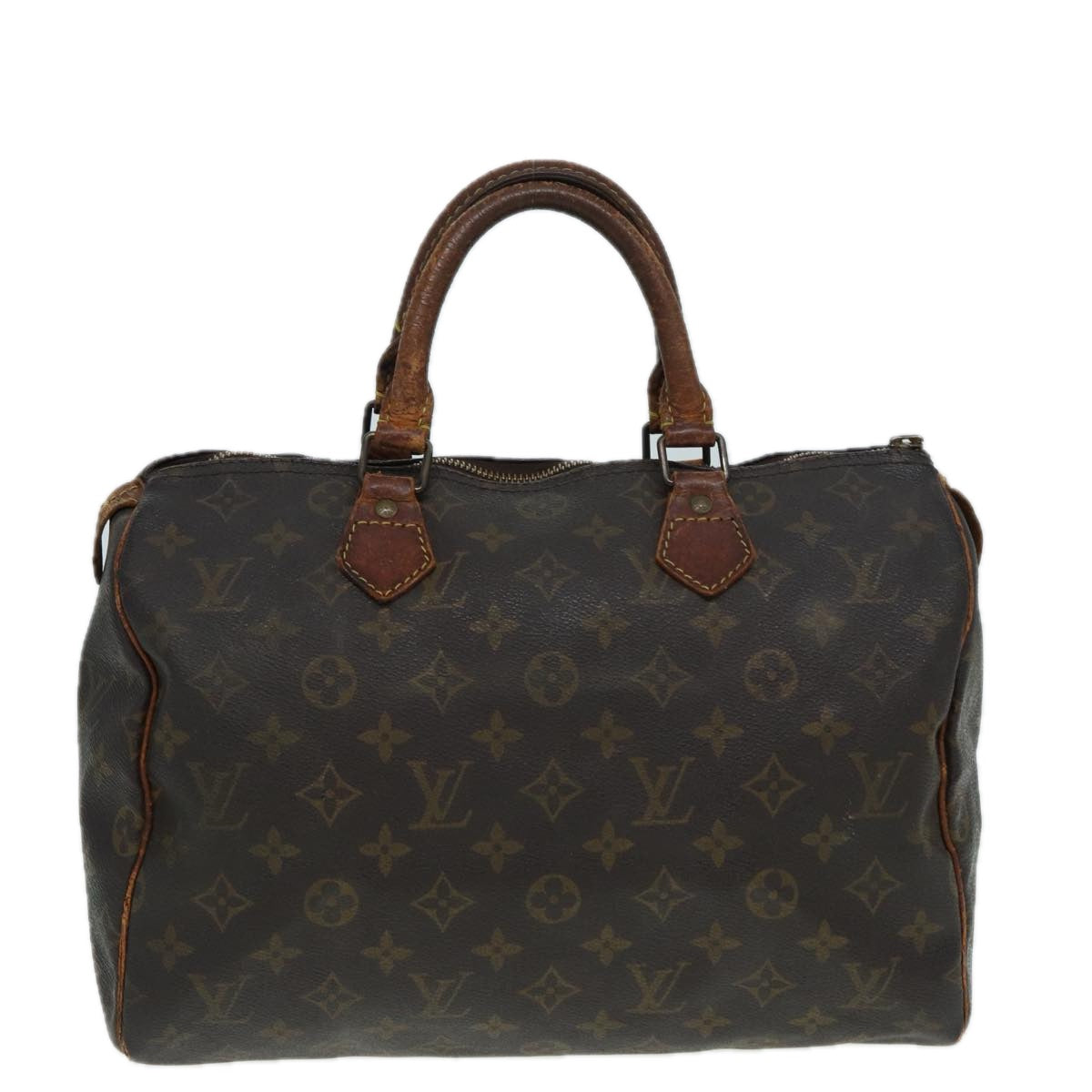LOUIS VUITTON Monogram Speedy 30 Hand Bag M41526 LV 84079