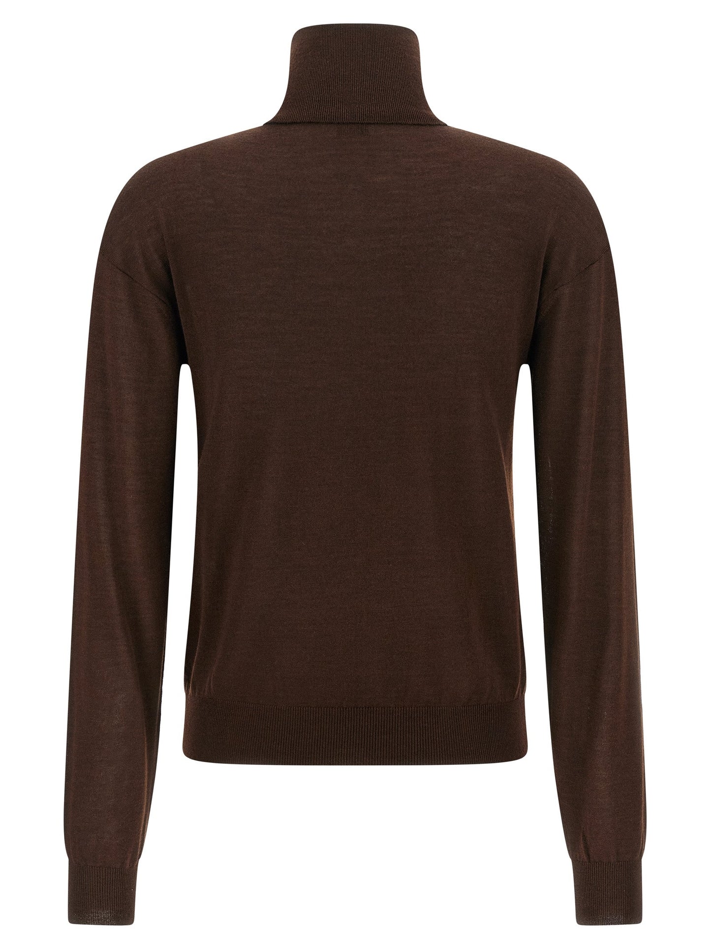 Saint Laurent Women Turtleneck Sweater Dropped Shoulders