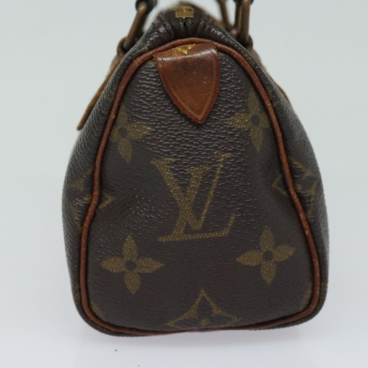 LOUIS VUITTON Monogram Mini Speedy Hand Bag M41534 LV 84084