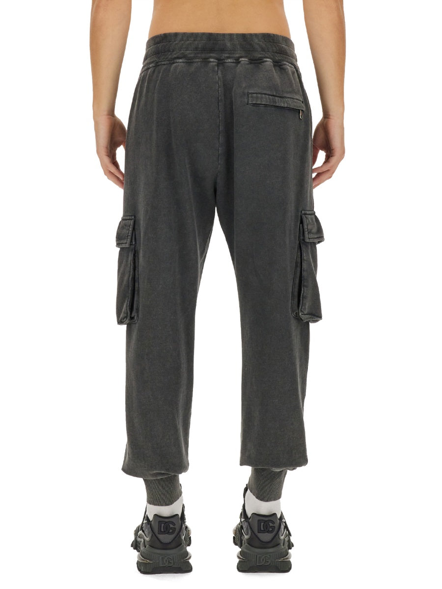 Dolce & Gabbana Men Jogging Pants With Logo