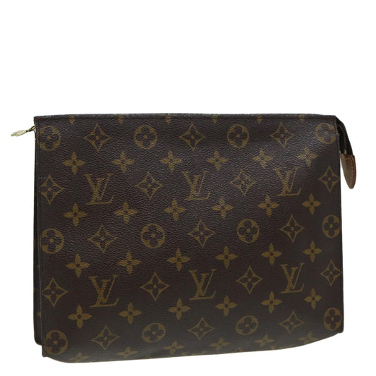 LOUIS VUITTON Monogram Poche Toilette 26 Pouch M47542 LV 84115