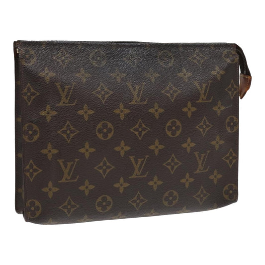 LOUIS VUITTON Monogram Poche Toilette 26 Pouch M47542 LV 84117