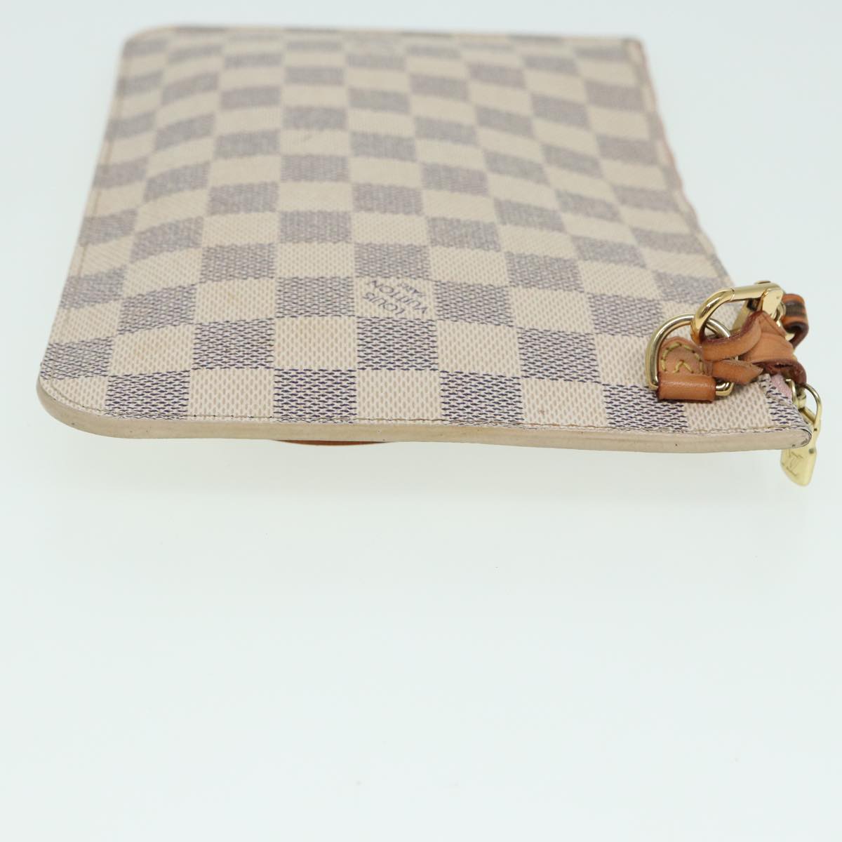LOUIS VUITTON Damier Azur Neverfull MM Pouch Pouch LV 84121