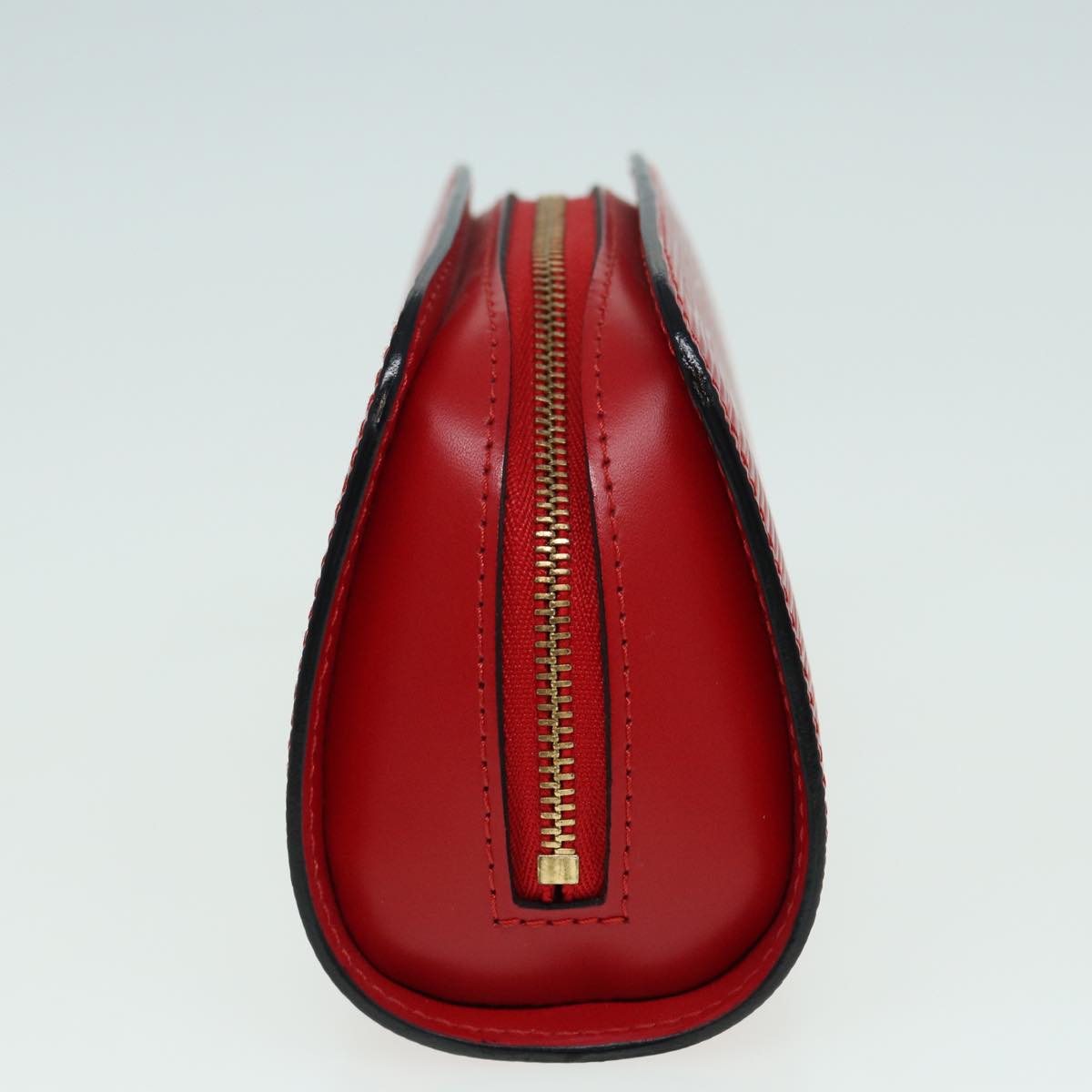 LOUIS VUITTON Epi Dauphine PM Pouch Castilian Red M48447 LV 84123