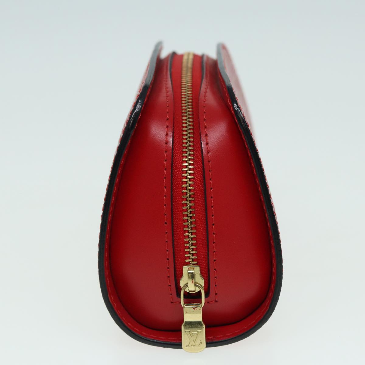 LOUIS VUITTON Epi Dauphine PM Pouch Castilian Red M48447 LV 84123