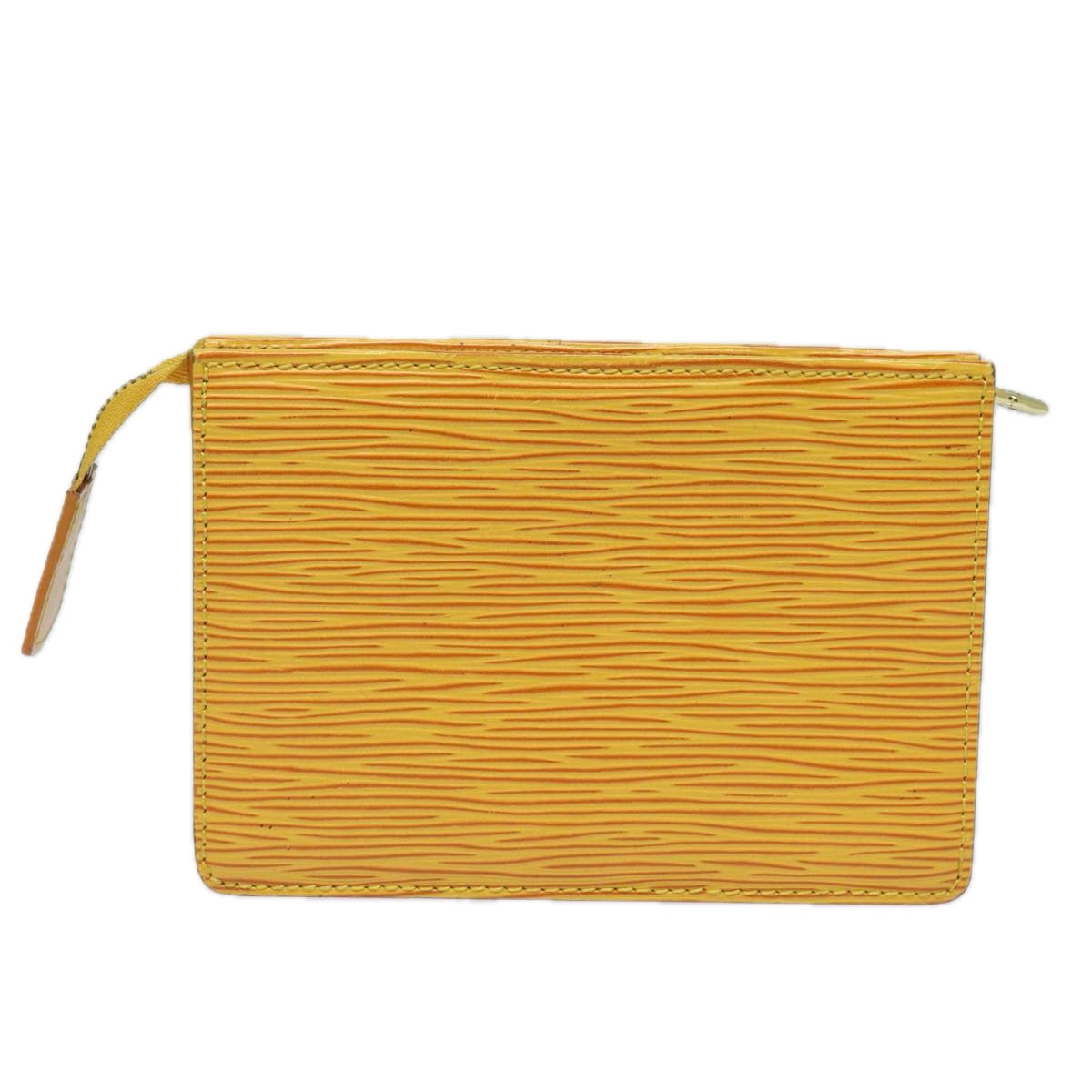 LOUIS VUITTON Epi Poche Toilette 15 Pouch Yellow LV 84125