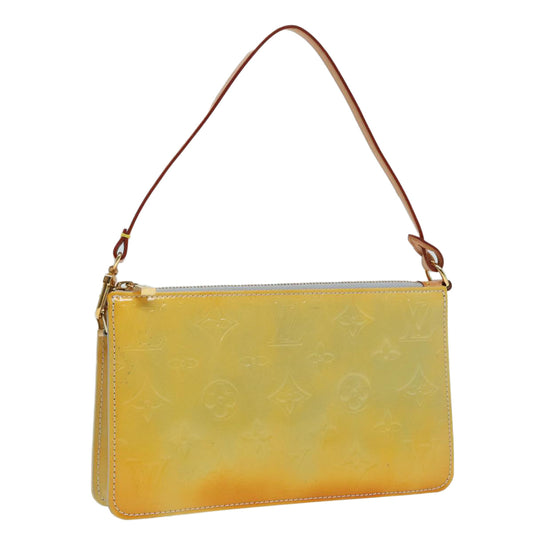 LOUIS VUITTON Monogram Vernis Lexington Accessory Pouch Gris M91056 84126