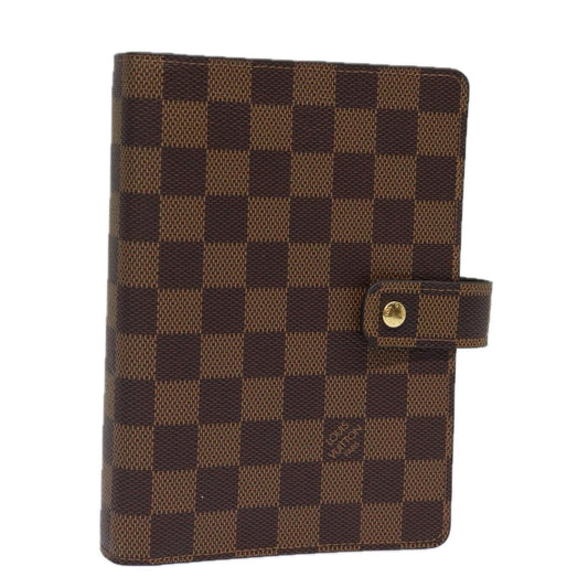 LOUIS VUITTON Damier Ebene Agenda MM Day Planner Cover R20240 LV 84131