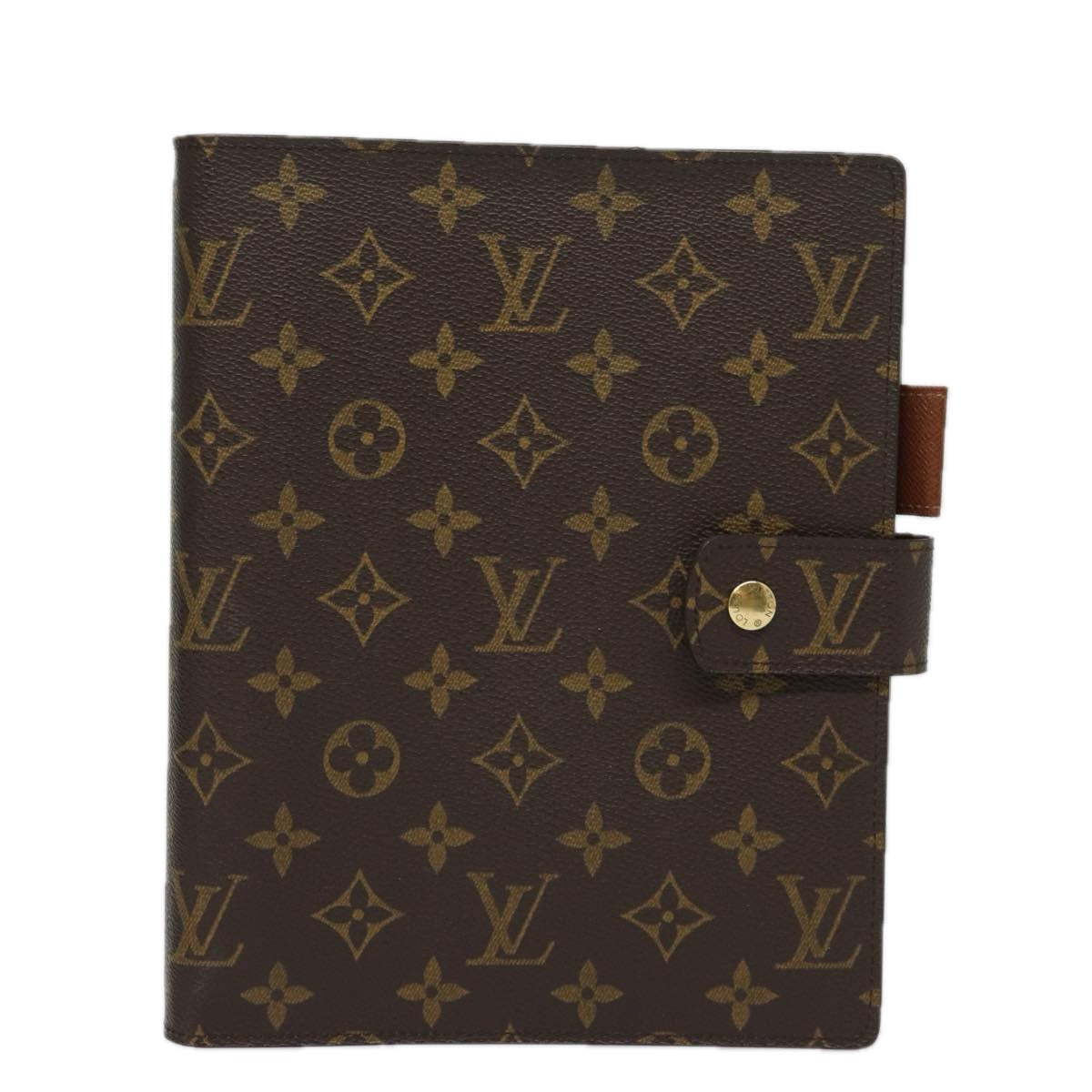 LOUIS VUITTON Monogram Agenda GM Day Planner Cover R20006 LV 84134