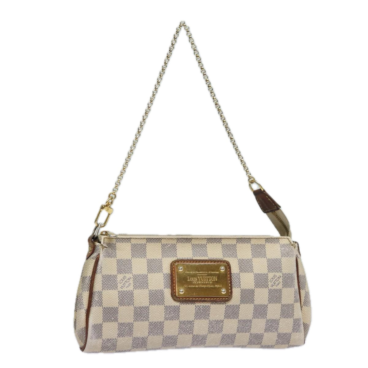 LOUIS VUITTON Damier Azur Eva Shoulder Bag 2way N55214 LV 84137
