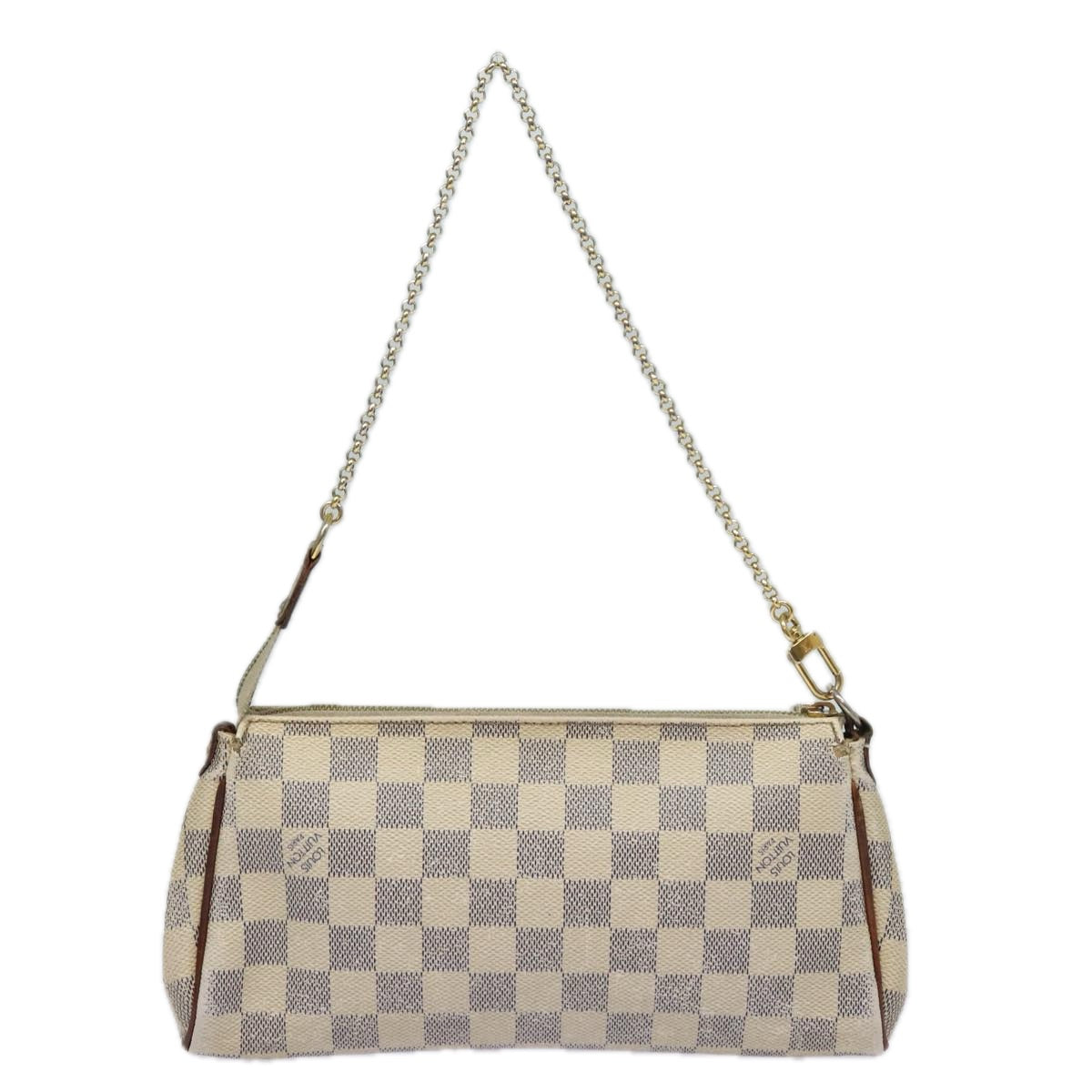 LOUIS VUITTON Damier Azur Eva Shoulder Bag 2way N55214 LV 84137