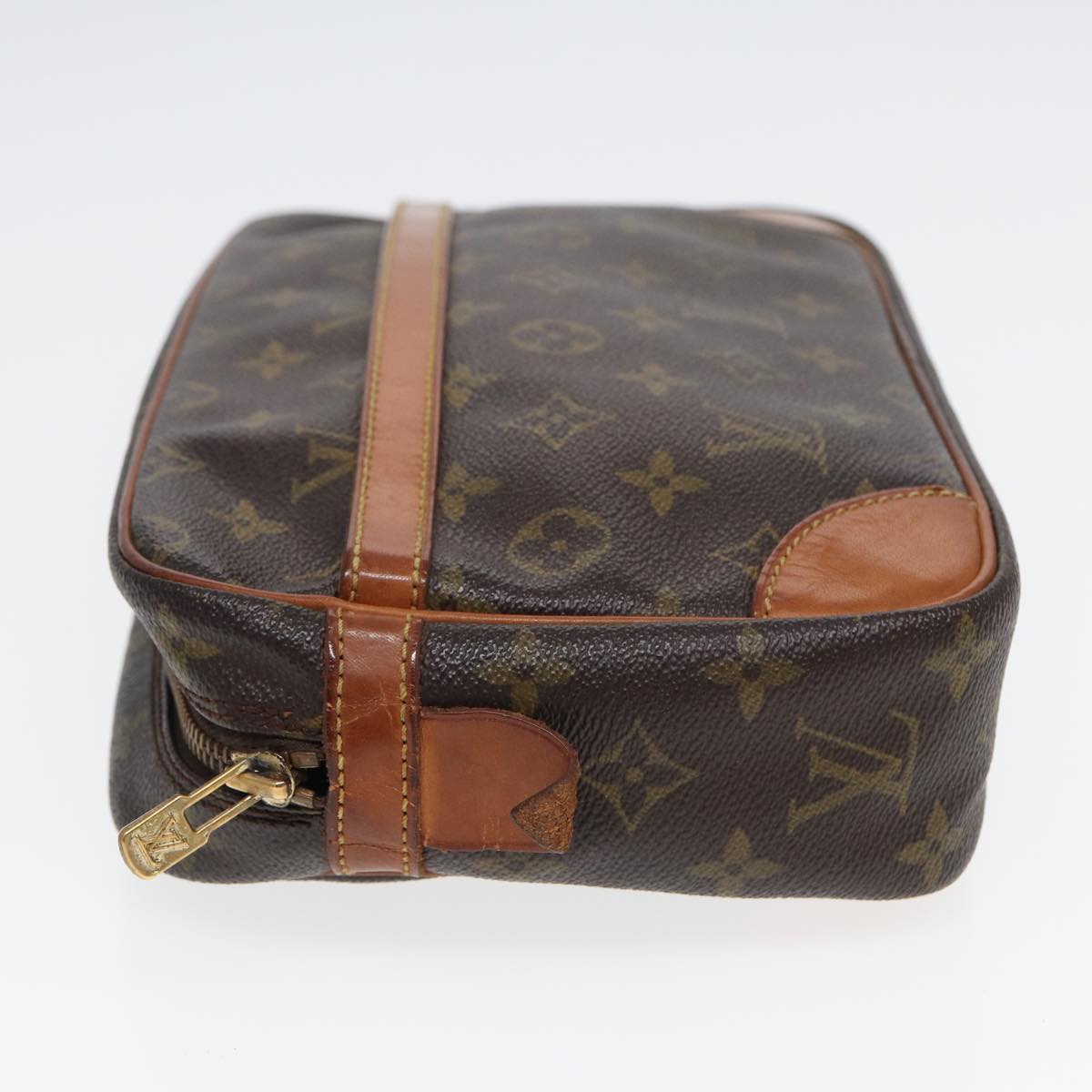 LOUIS VUITTON Monogram Compiegne 28 Clutch Bag M51845 LV 84142