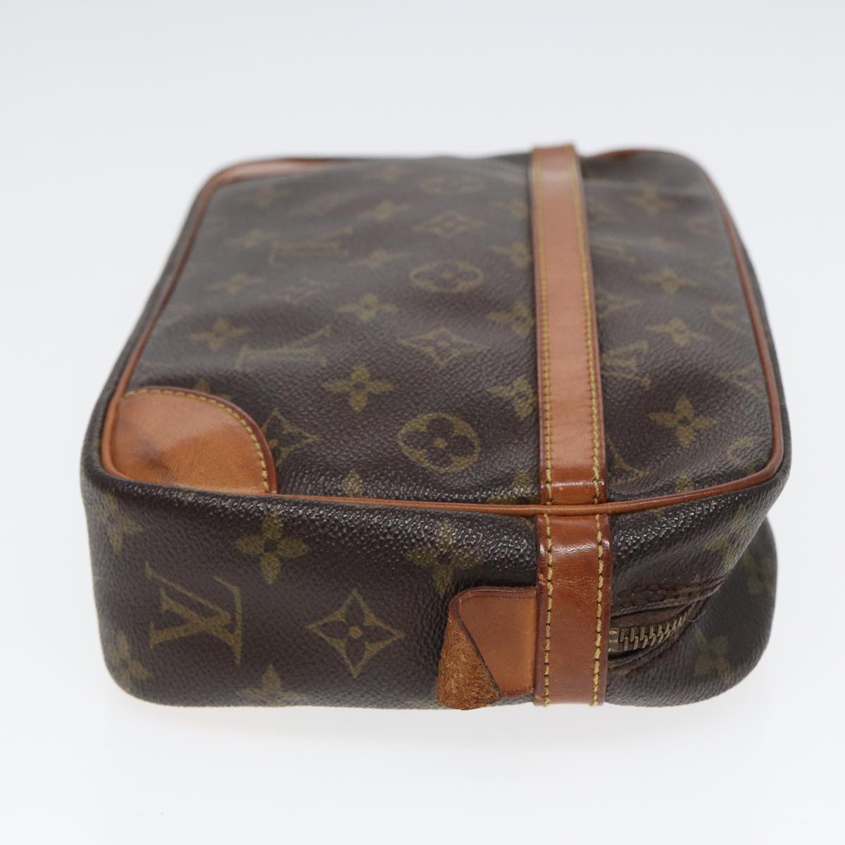 LOUIS VUITTON Monogram Compiegne 28 Clutch Bag M51845 LV 84142