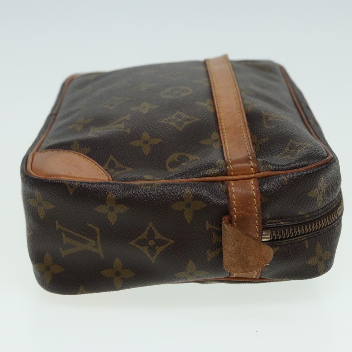 LOUIS VUITTON Monogram Compiegne 28 Clutch Bag M51845 LV 84143