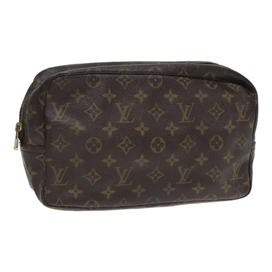 LOUIS VUITTON Monogram Trousse Toilette 28 Clutch Bag M47522 LV 84144