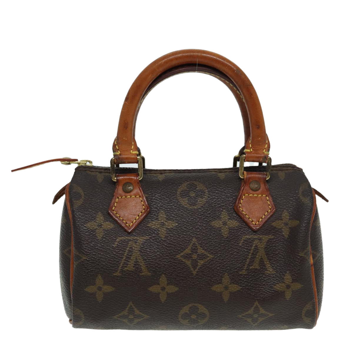 LOUIS VUITTON Monogram Mini Speedy Hand Bag M41534 LV 84151