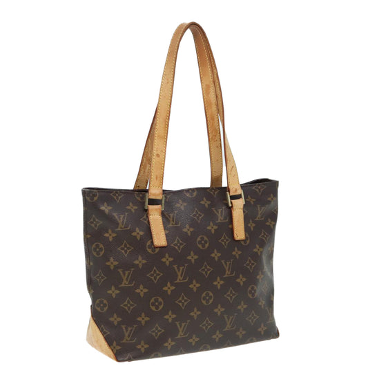 LOUIS VUITTON Monogram Cabas Piano Tote Bag M51148 LV 84163