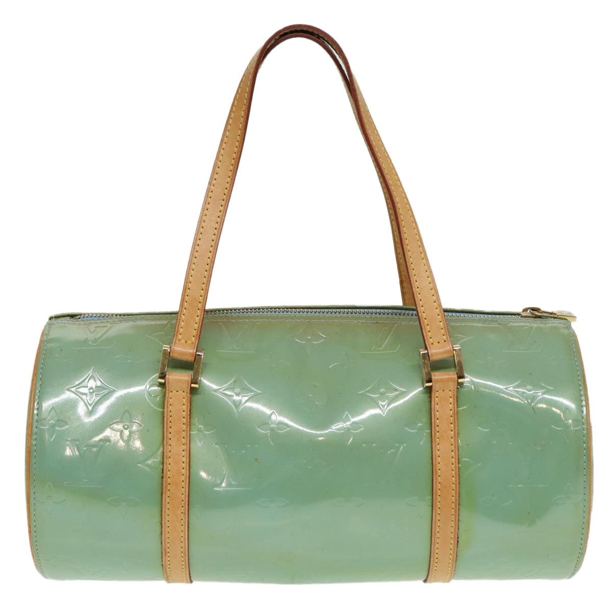 LOUIS VUITTON Monogram Vernis Bedford Hand Bag Baby Blue M91007 LV 84173