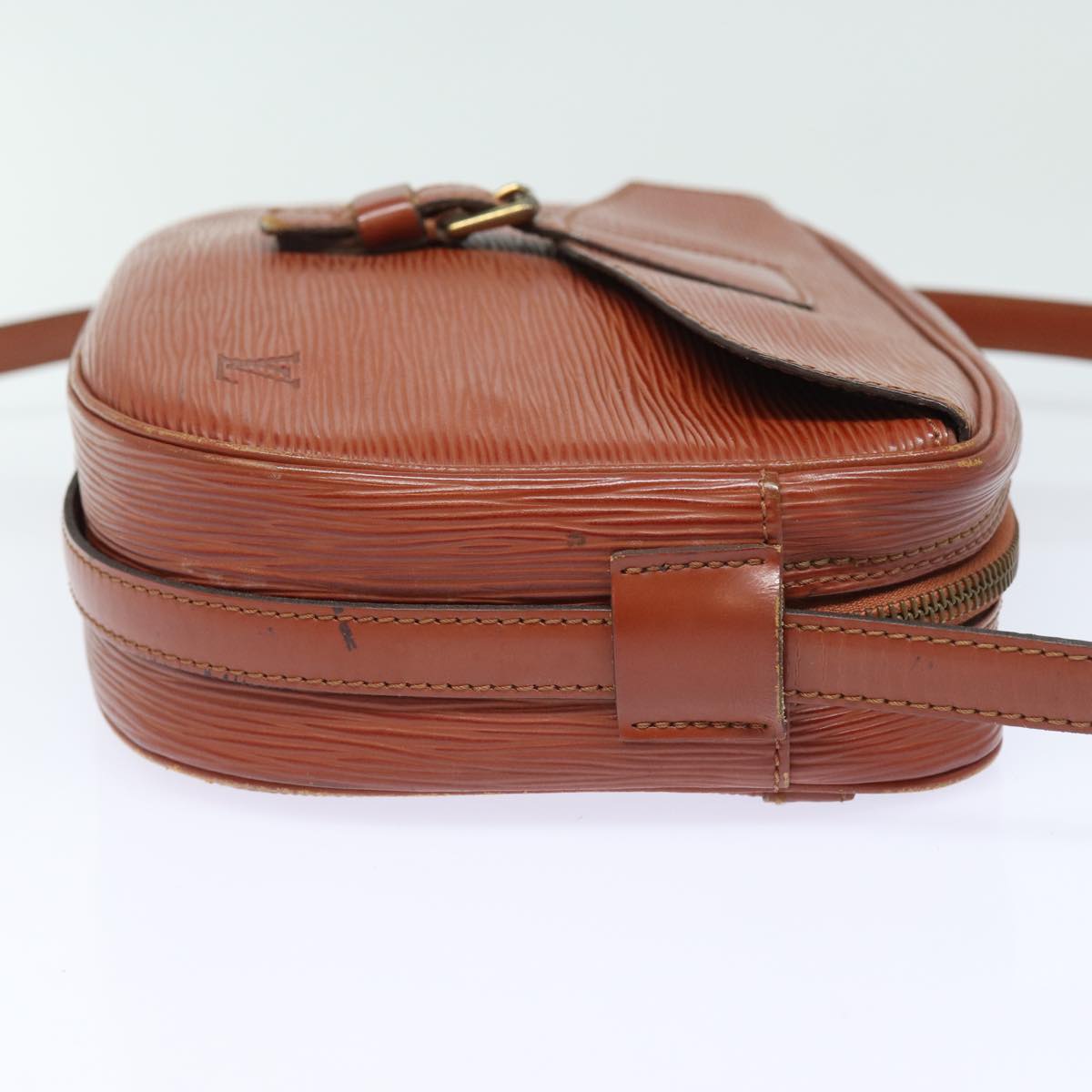 LOUIS VUITTON Epi Jeune FilleMM Shoulder Bag Brown M52153 LV 84176